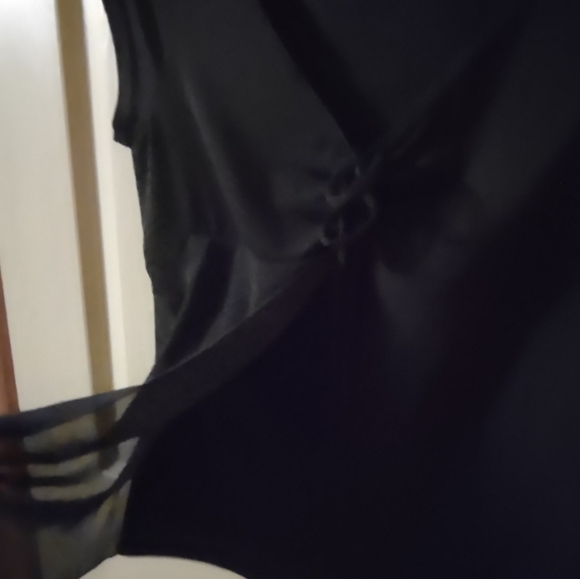 Bryer California Size Medium Double Layer Blouse Shirt Top - Picture 5 of 7